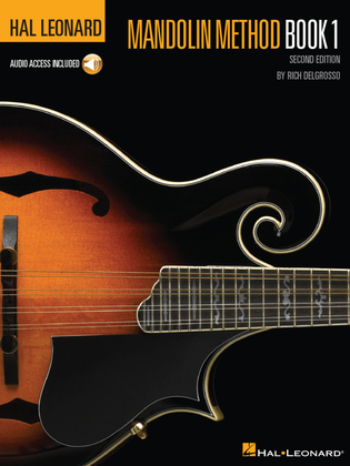 Book cover for Hal Leonard Mandolin Method – Book 1: Second Edition