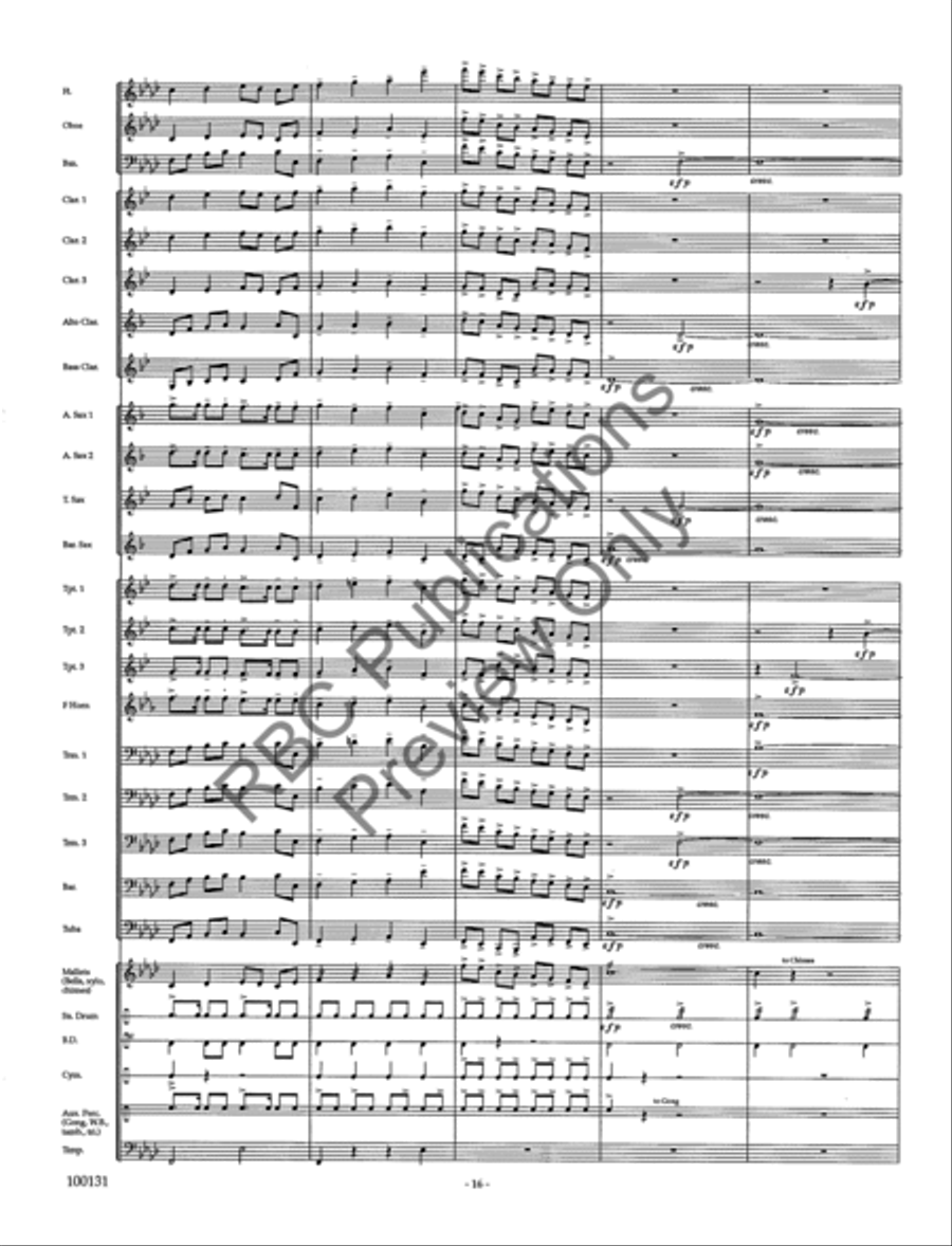 Windsor Castle Concert Band scores gallery preview page 19