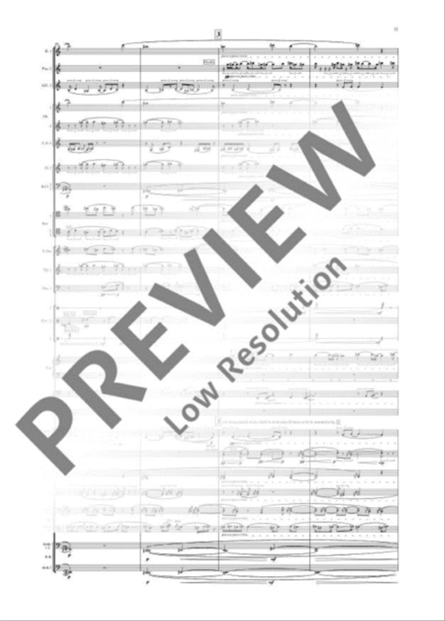 Silent Cities Orchestra scores gallery preview page 16