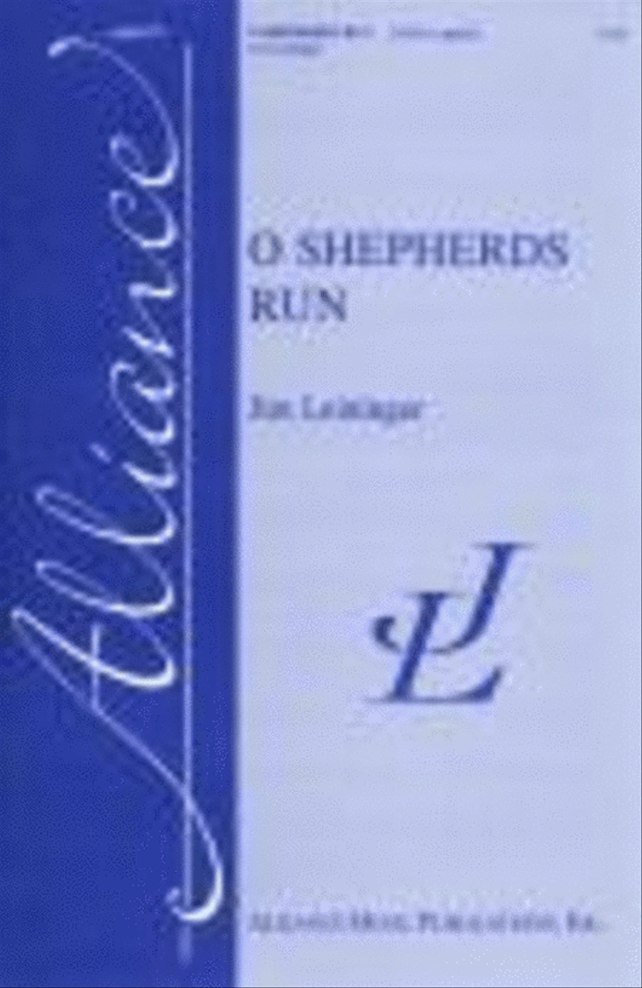 O Shepherds Run 4-Part scores gallery preview page 1