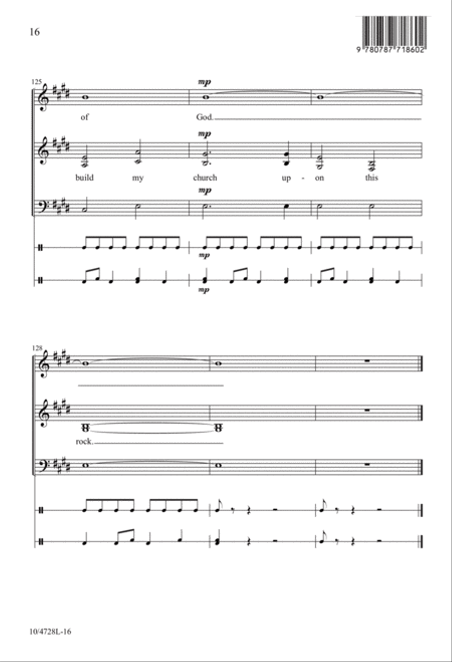 Upon This Rock 3-Part scores gallery preview page 16