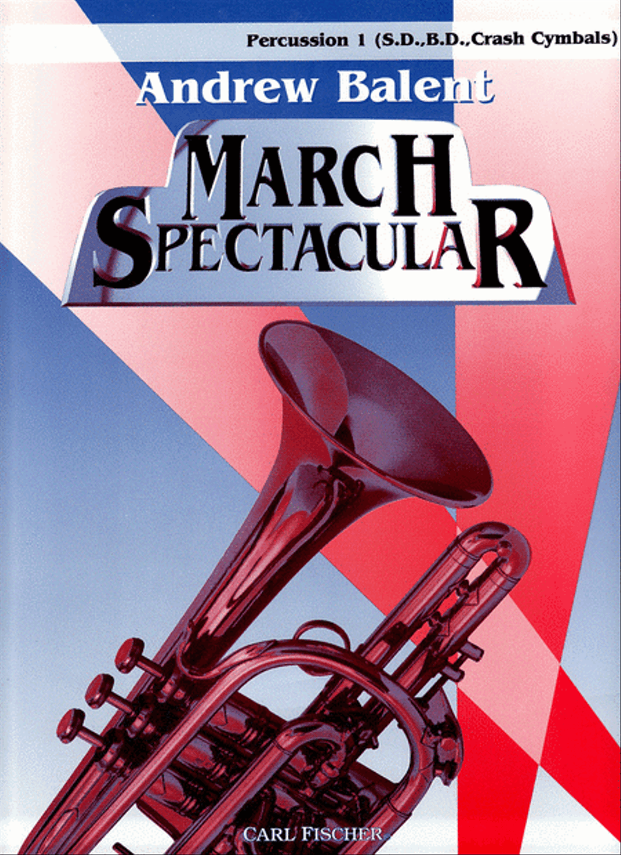 March Spectacular March Spectacular Concert Band Methods scores gallery preview page 1