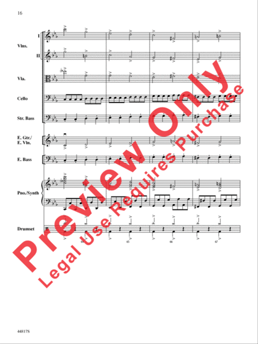 Overture Overture String Orchestra scores gallery preview page 17