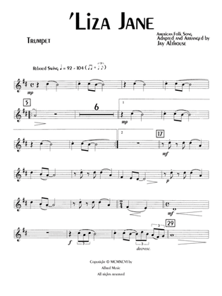 'Liza Jane: 1st B-flat Trumpet