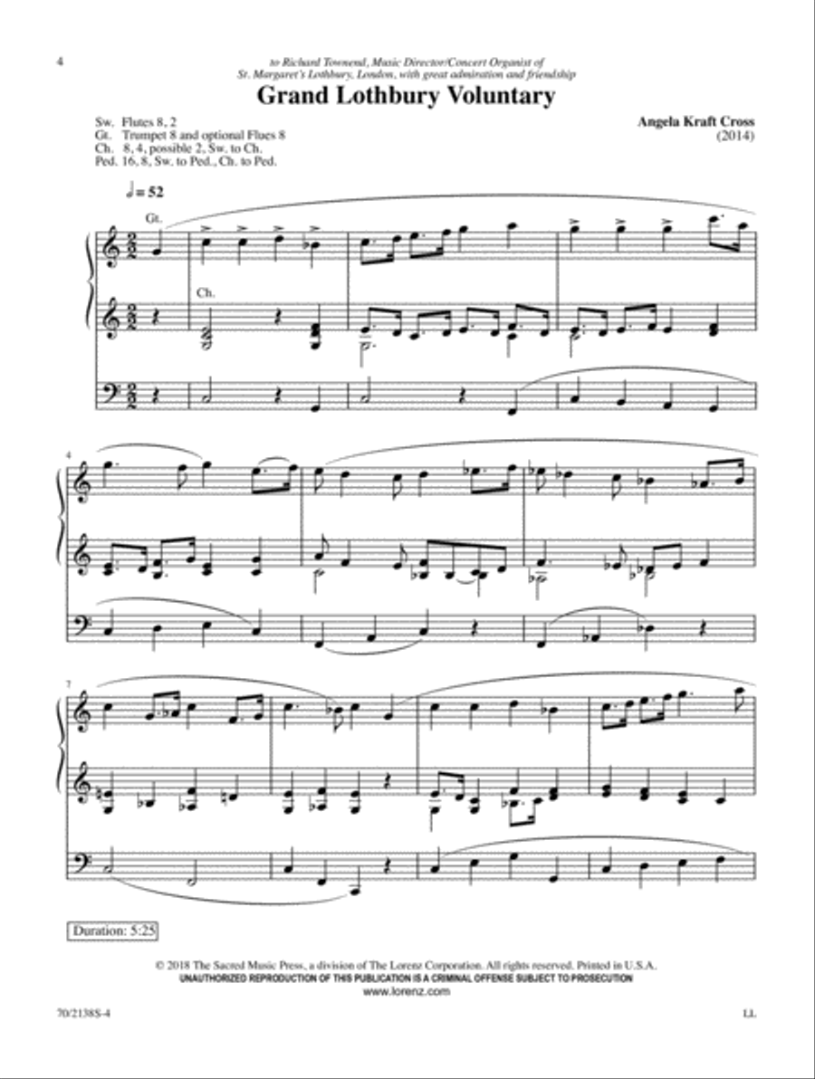 Tree of Life Organ Solo scores gallery preview page 2