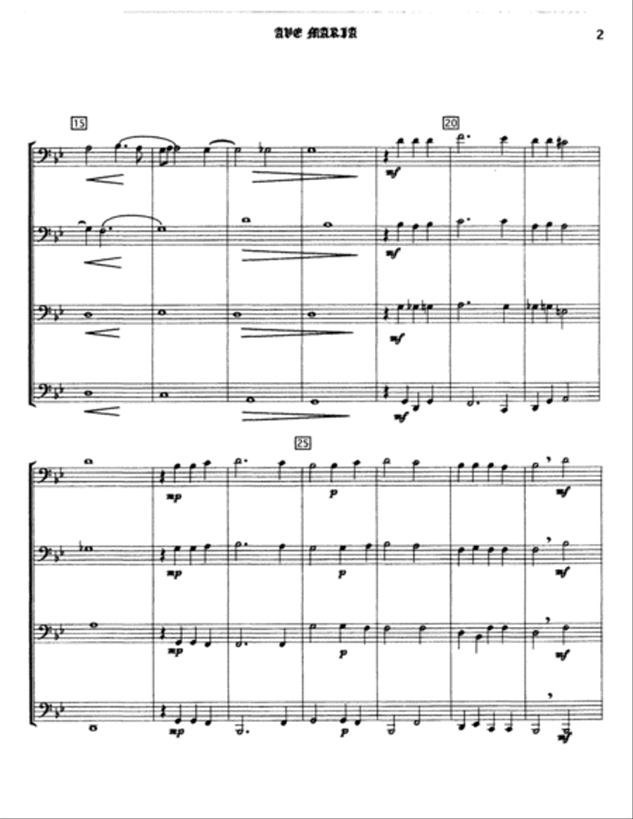 Ave Maria EETT scores gallery preview page 3