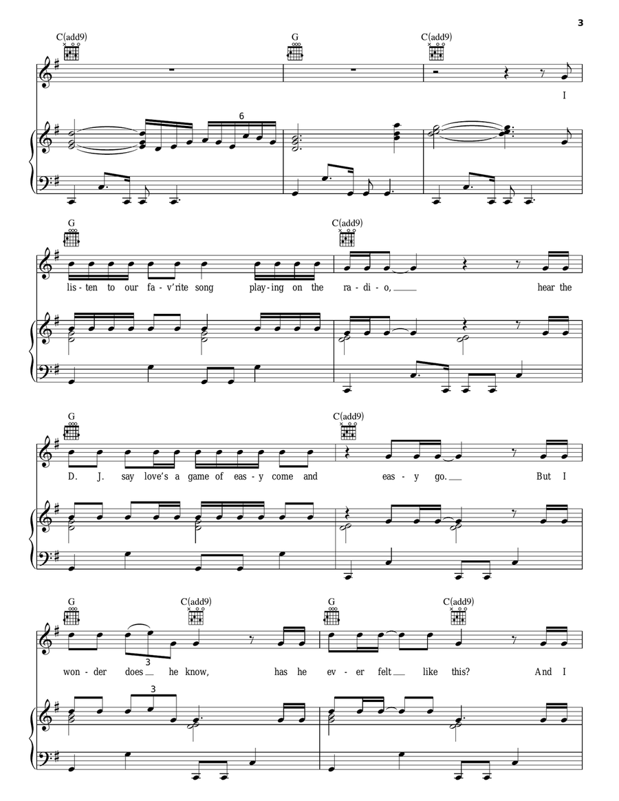 Every Rose Has Its Thorn Acoustic Guitar scores gallery preview page 3