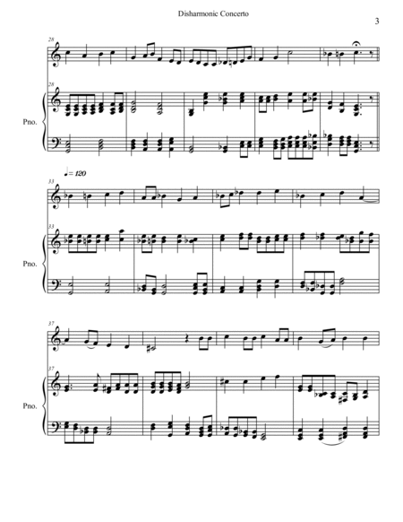 Disharmonic Concerto (Opus 634) Oboe/Piano Duet image number null