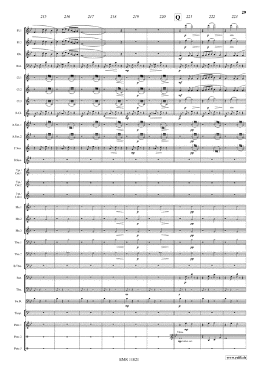 King Solomon's Mines Concert Band scores gallery preview page 30