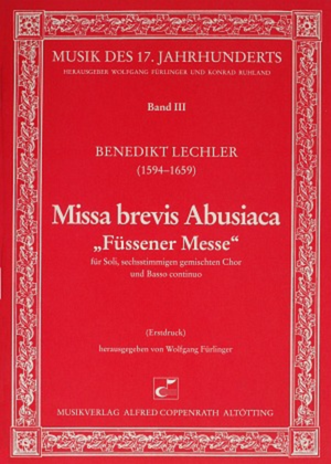 Book cover for Missa brevis Abusiaca