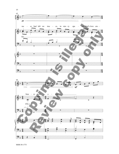 Lord Our God (Herre Gud) (Choral Score) image number null