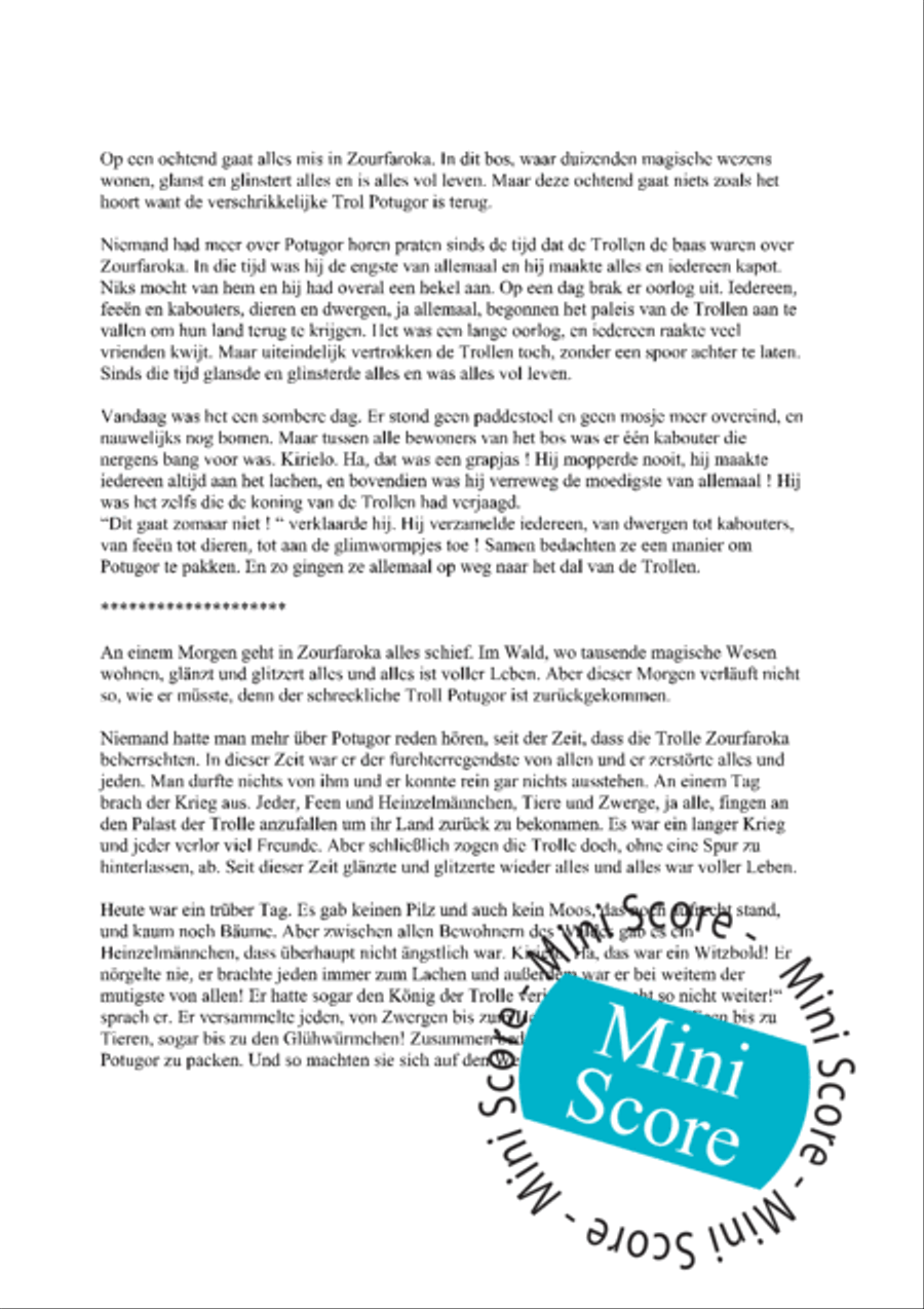 Zourfaroka Fanfare Band scores gallery preview page 6