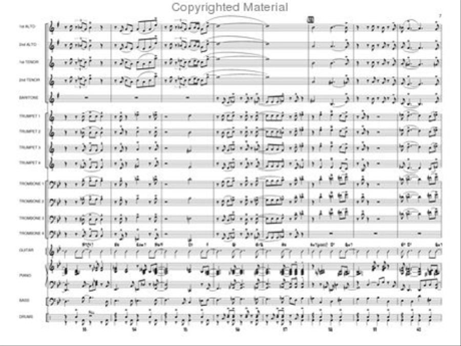 Ace High Jazz Ensemble scores gallery preview page 6