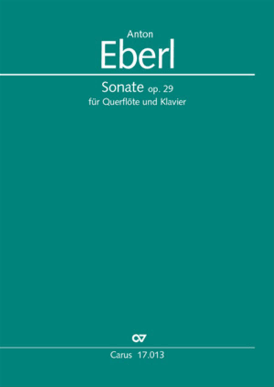 Sonate fur Querflote und Klavier Flute Solo scores gallery preview page 1
