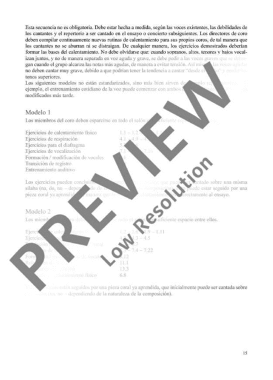 Vocal warm-ups Voice scores gallery preview page 14