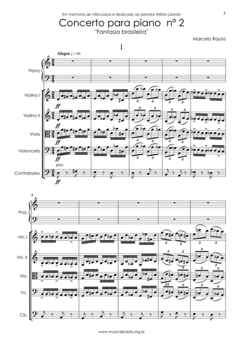 Concerto para piano n. 2 (versão para orquestra de cordas)