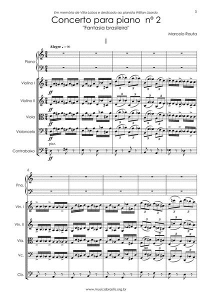 Concerto para piano n. 2 (versão para orquestra de cordas)