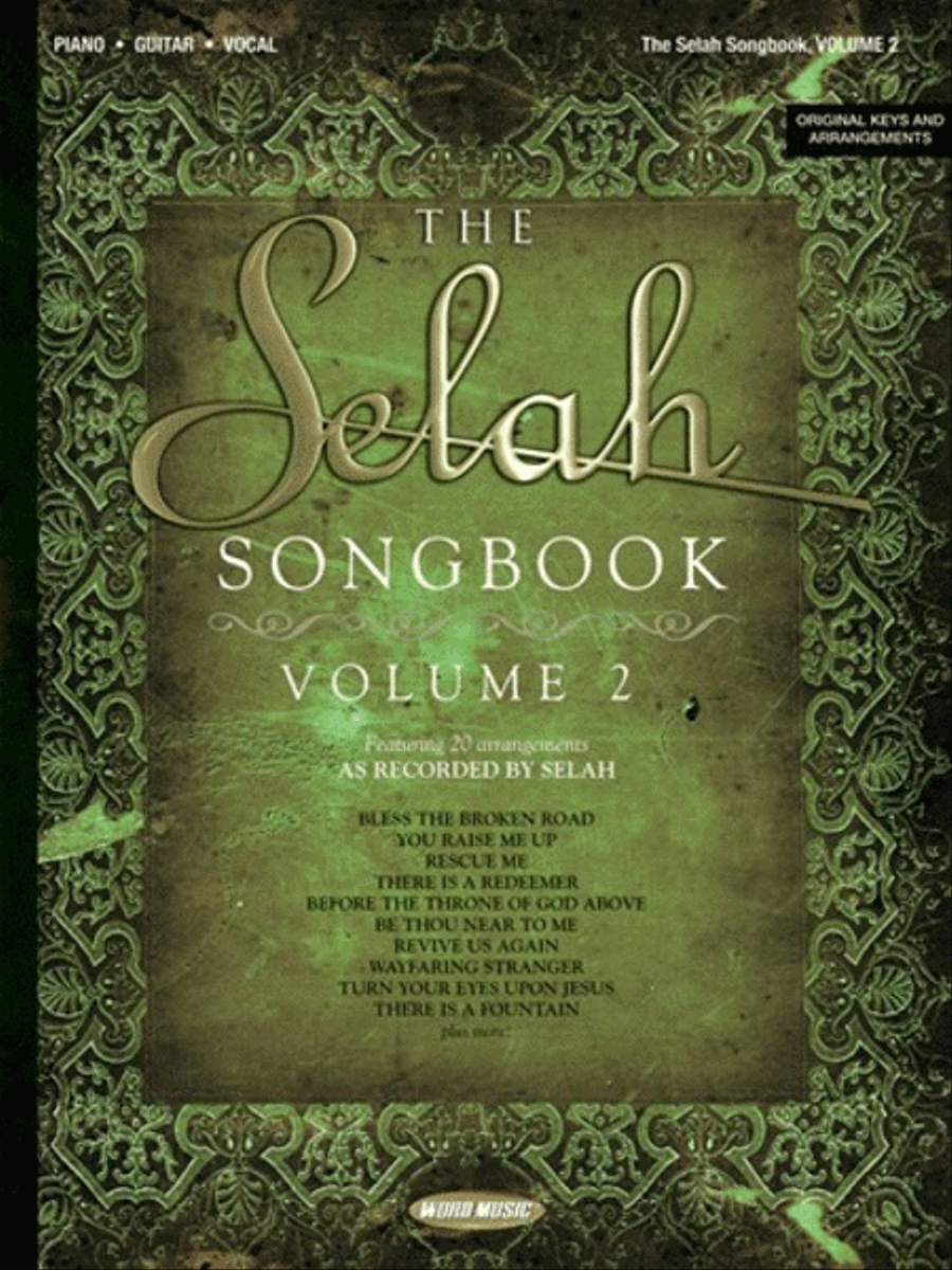 Book cover for The Selah Songbook V2 - Vocal Folio