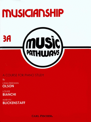 Book cover for Music Pathways - Musicianship 3A
