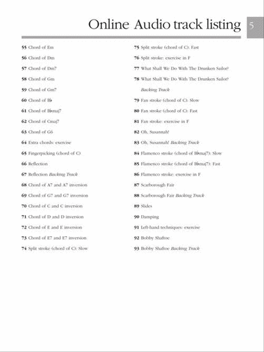 Absolute Beginners – Ukulele Ukulele scores gallery preview page 5