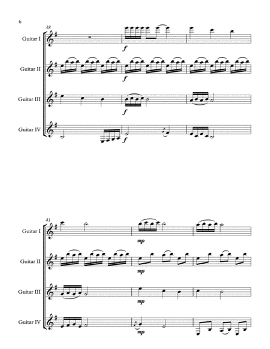 ii. la llorona (leyendas del valle) Small Ensemble scores gallery preview page 6