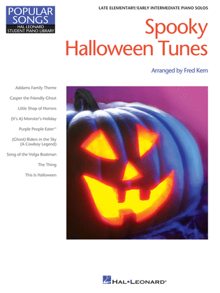 Book cover for Spooky Halloween Tunes