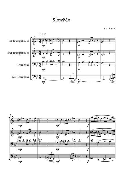 SlowMo - Brass Quartet image number null