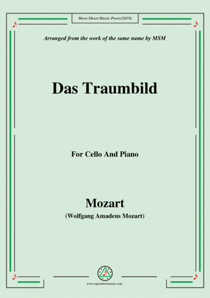 Mozart-Das traumbild,for Cello and Piano