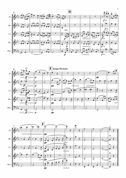 Elgar: Salut D'Amour - wind quintet image number null