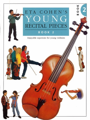 Book cover for Eta Cohen Young Recital Pieces Book 2 Violin/Piano