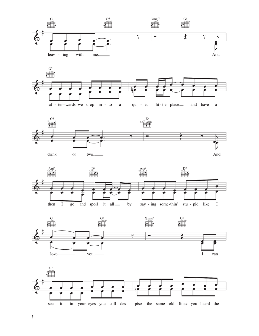 Somethin' Stupid Somethin' Stupid Piano scores gallery preview page 2