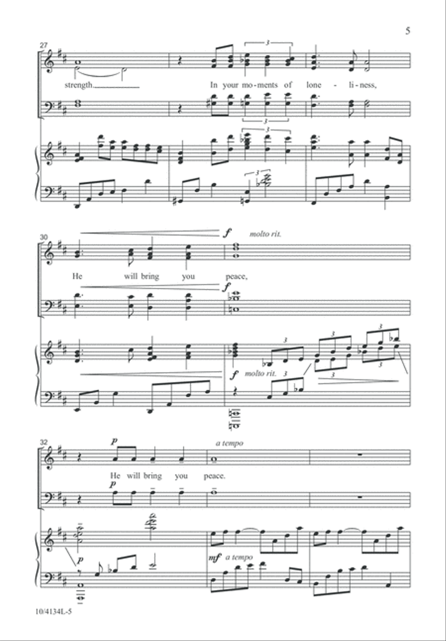 Be Still and Know Divisi scores gallery preview page 5