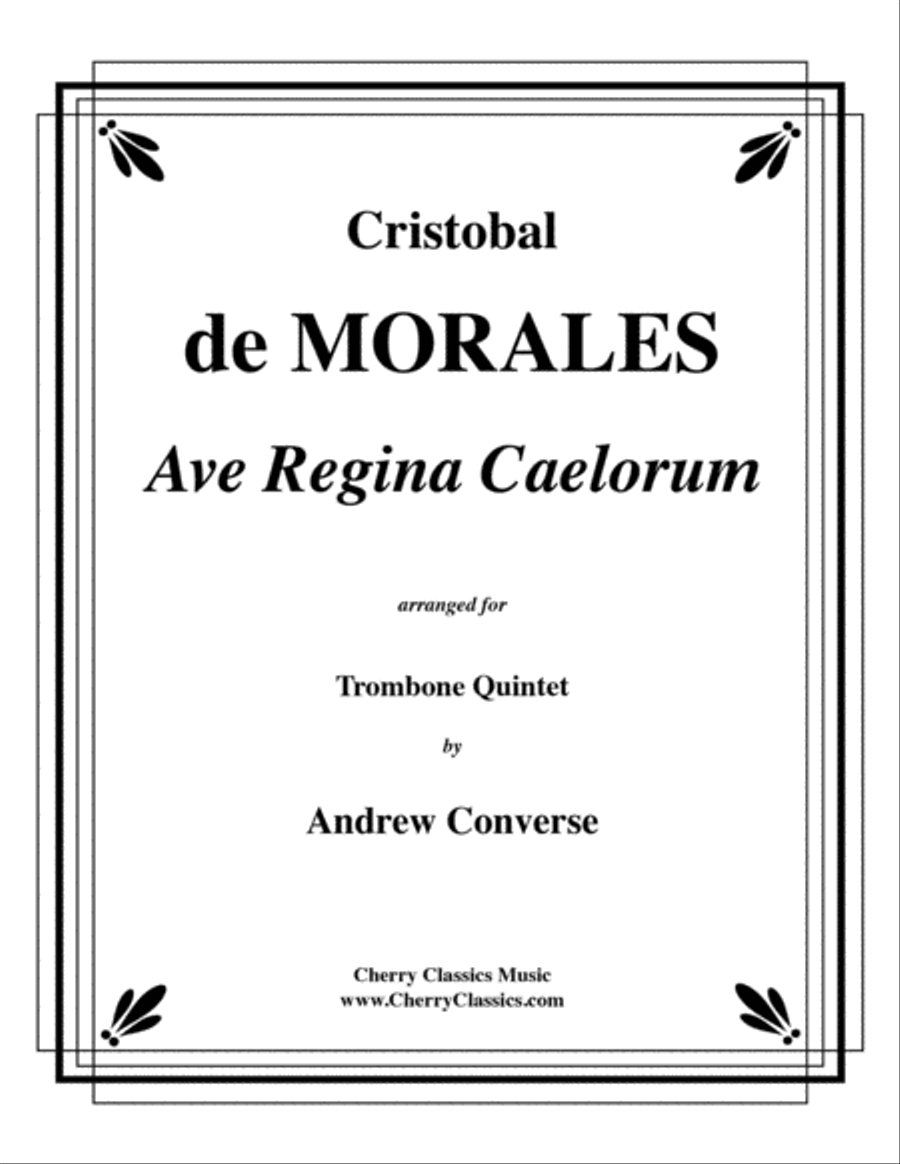 Ave Regina Caelorum for Trombone Quintet image number null