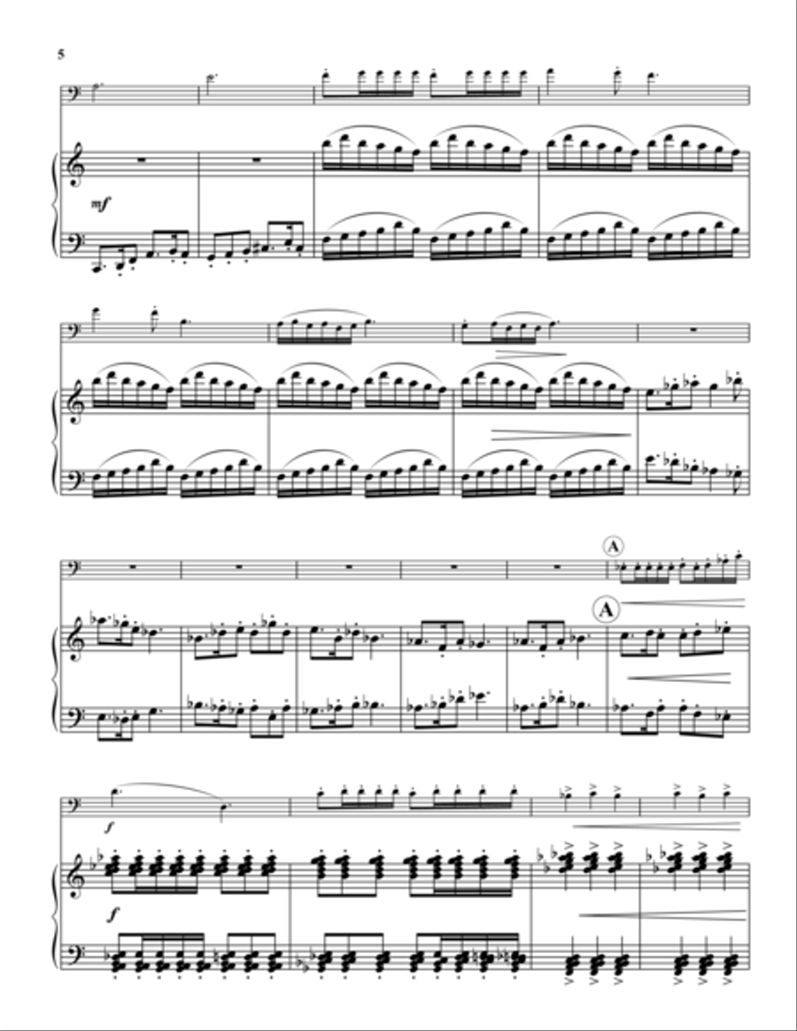 To Speak - To Dance - To Dream - To Live! Euphonium scores gallery preview page 6