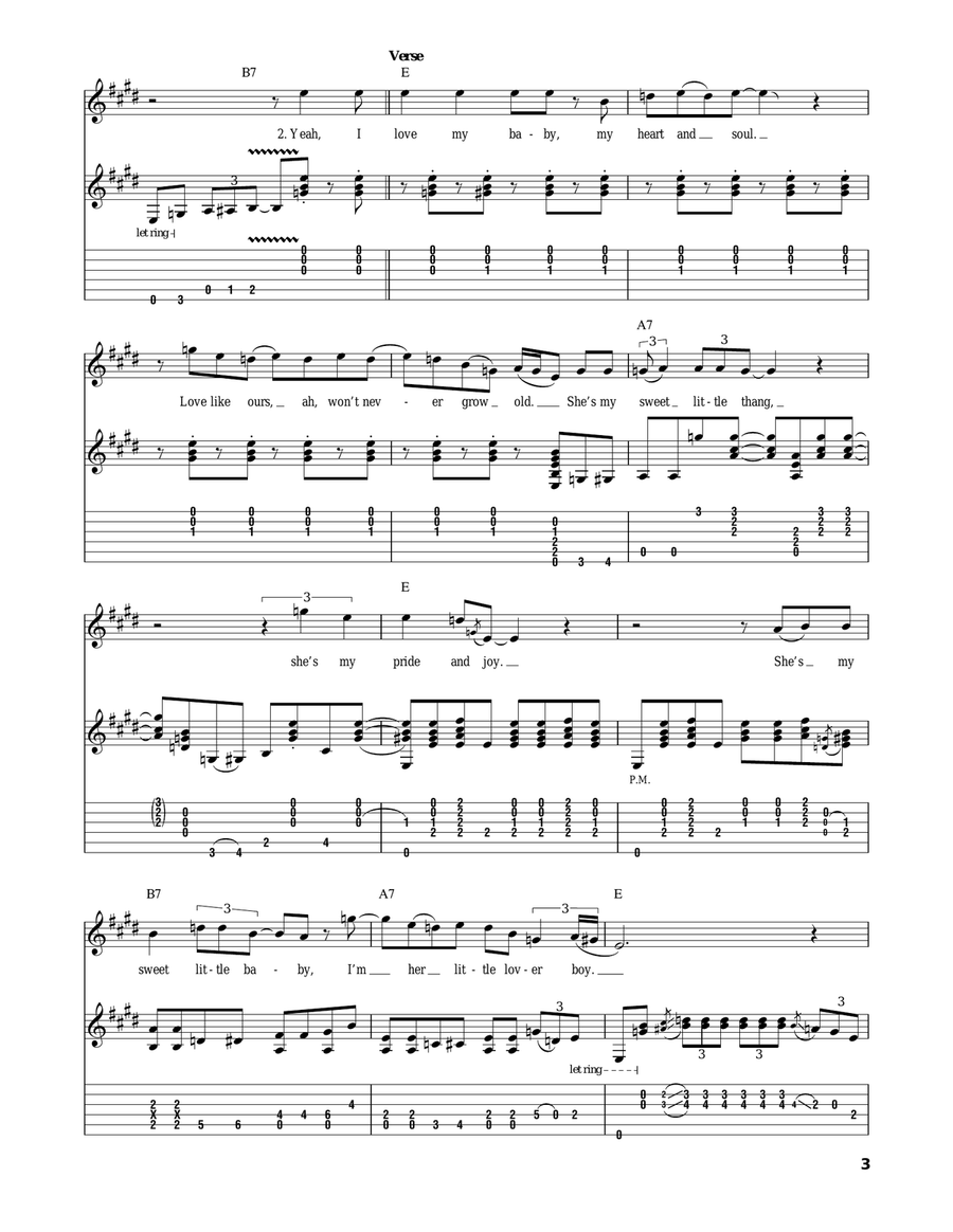 Pride And Joy Pride And Joy Acoustic Guitar scores gallery preview page 3