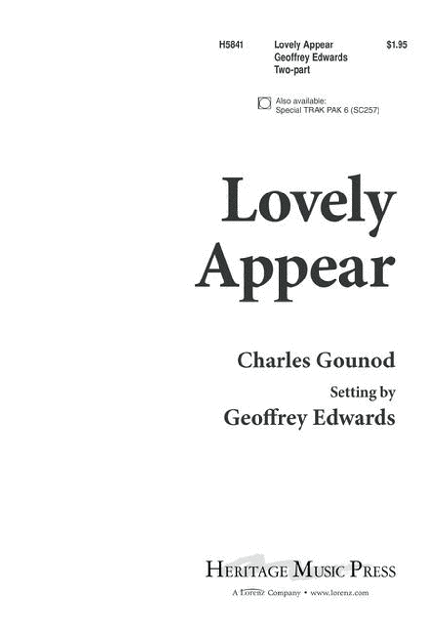 Lovely Appear 2-Part scores gallery preview page 1