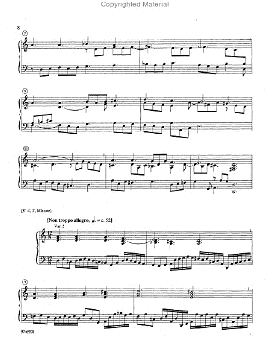 Chorale Preludes and Postludes for Manuals, Vol. 2 Organ scores gallery preview page 6