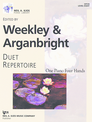 Book cover for Duet Repertoire - Level 8