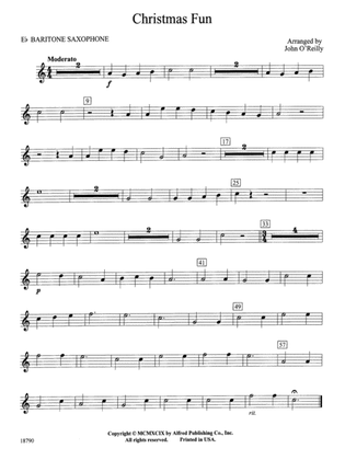 Christmas Fun: E-flat Baritone Saxophone
