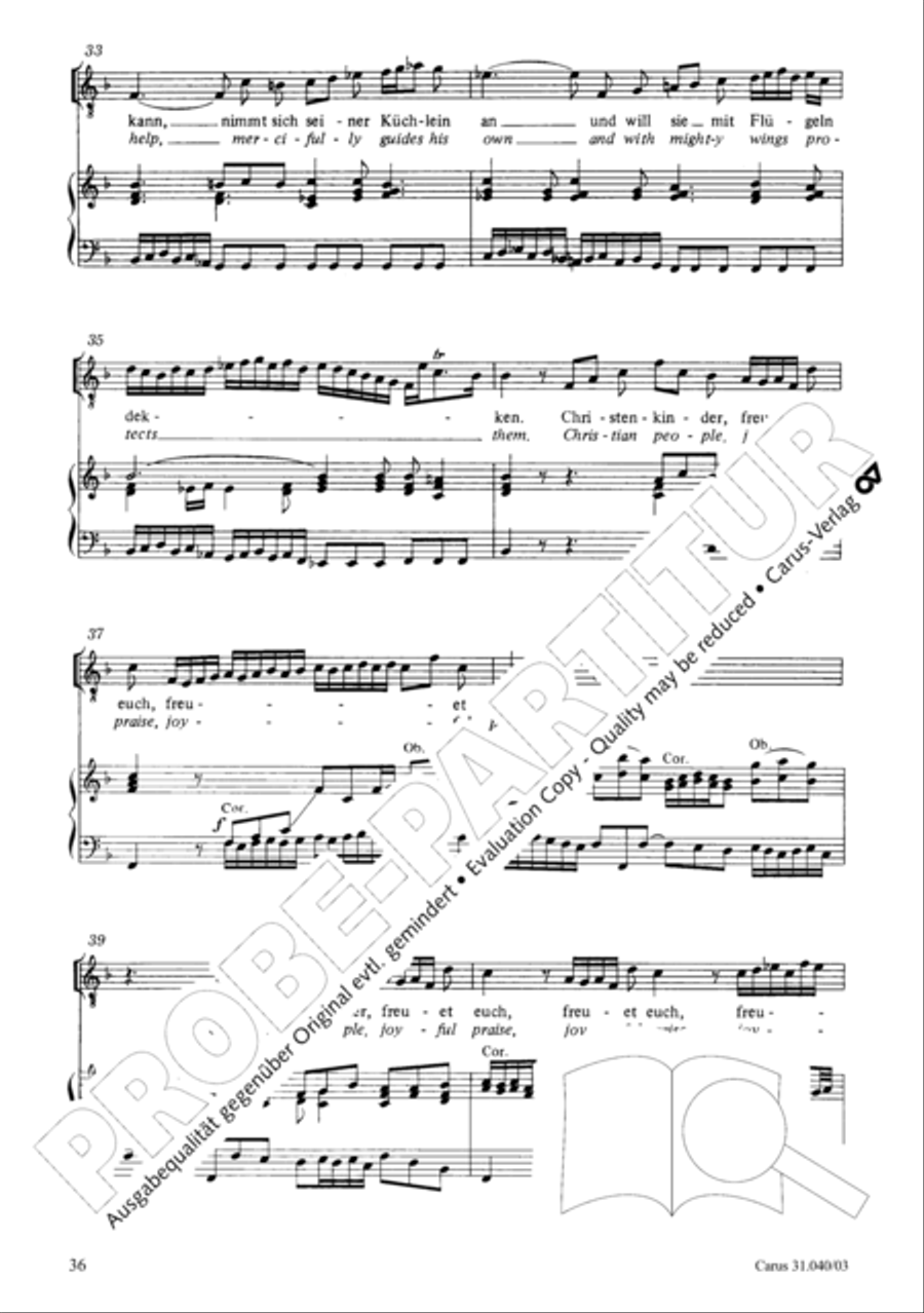 Christ was manifested for this purpose (Dazu ist erschienen der Sohn Gottes) ATB scores gallery preview page 37