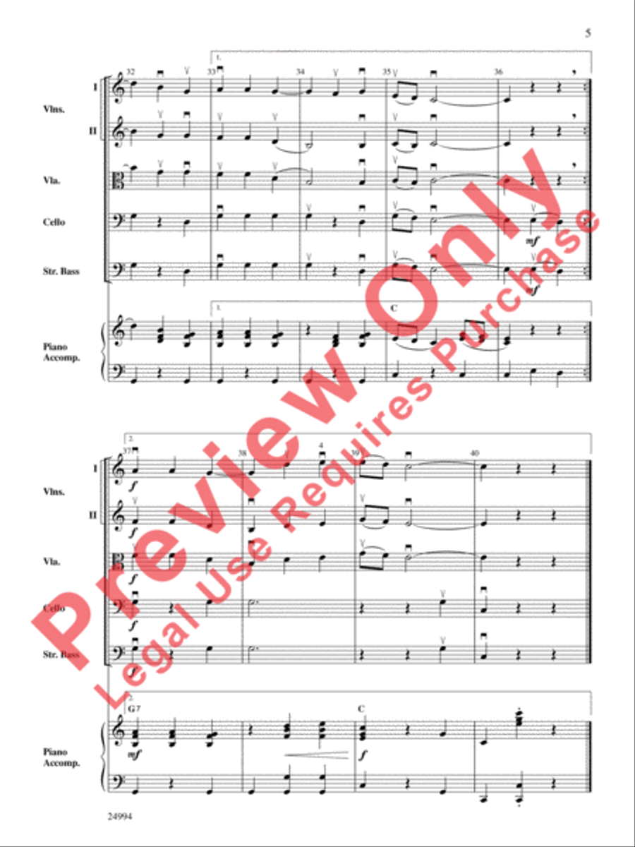 Cielito Lindo Cielito Lindo String Orchestra scores gallery preview page 6