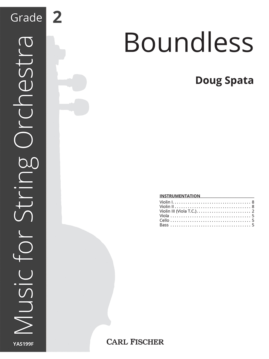Boundless Orchestra scores gallery preview page 1