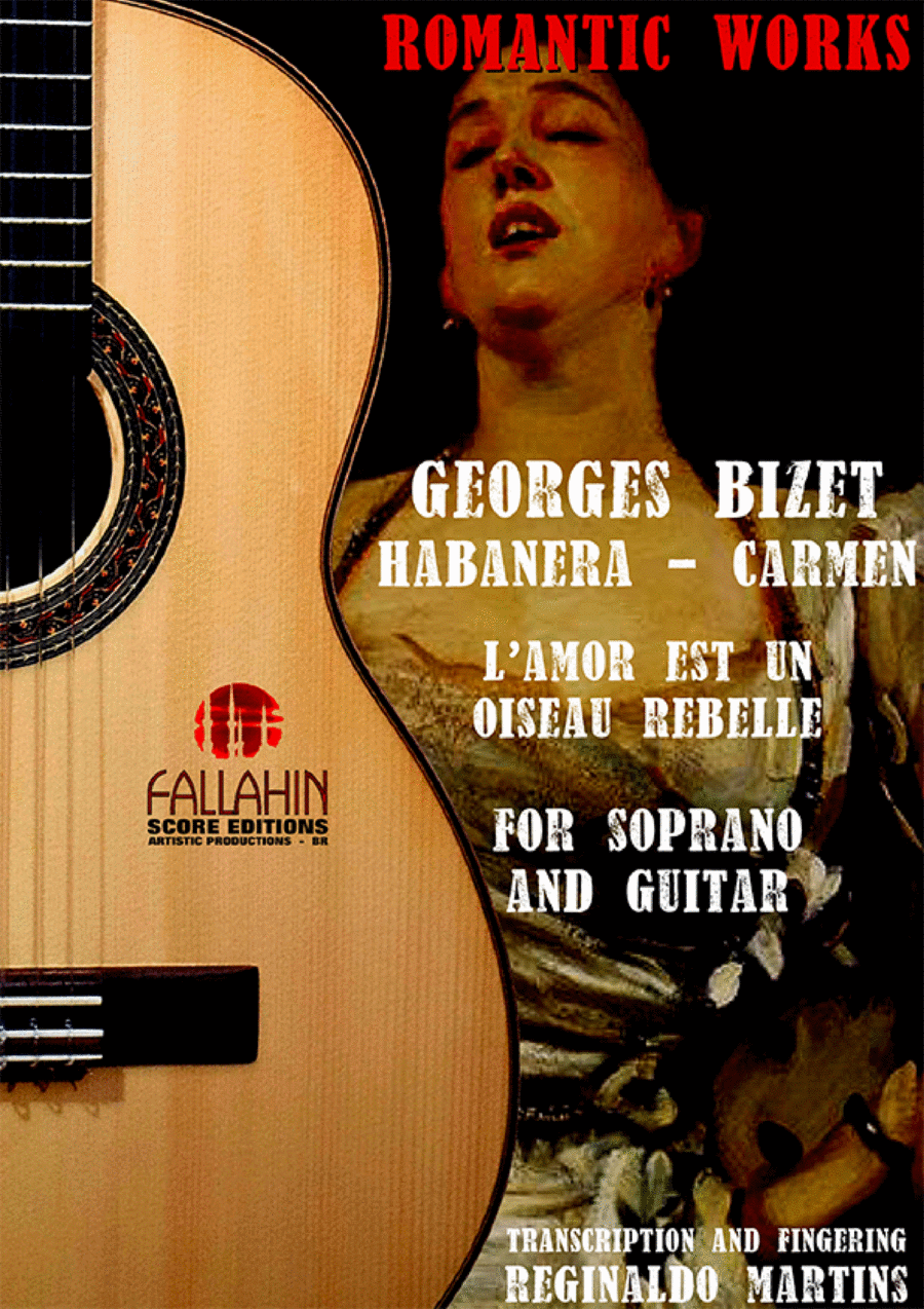 HABANERA - CARMEN (L'AMOUR EST UN OISEAU REBELLE) - GEORGES BIZET Chamber Music scores gallery preview page 1
