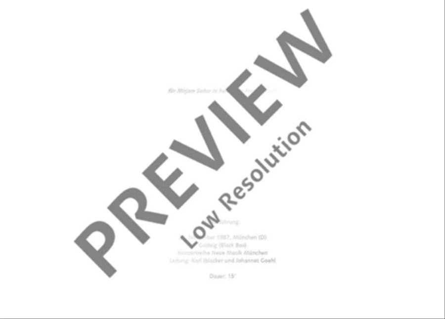 Stuhlgewitter Score scores gallery preview page 4