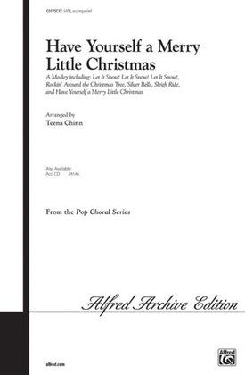 Book cover for Have Yourself a Merry Little Christmas (A Medley)
