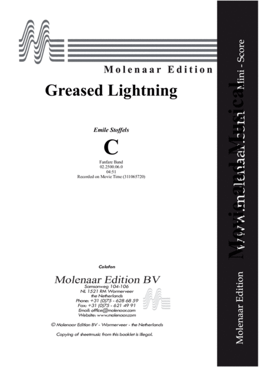 Greased Lightning image number null