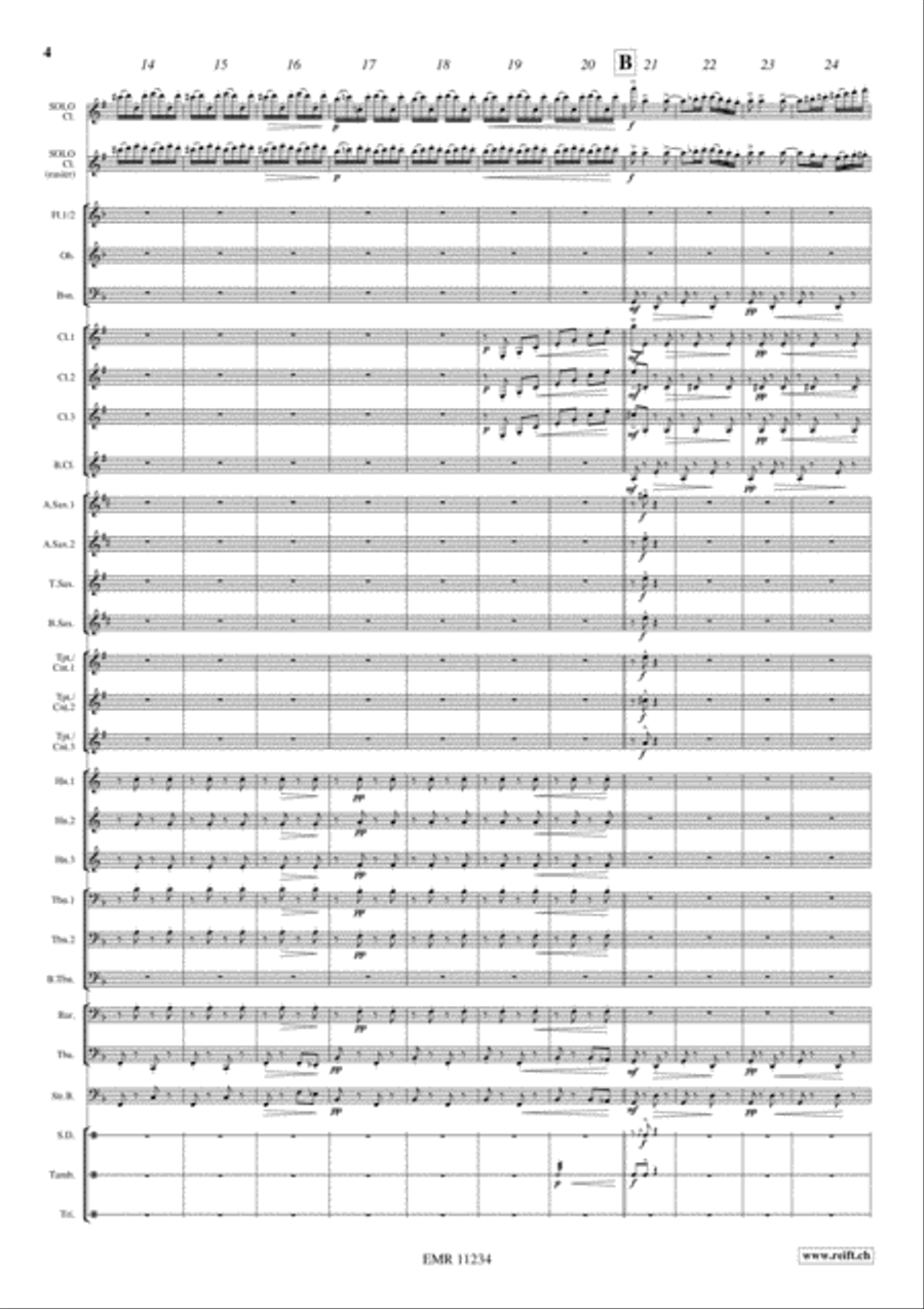 Ciocarlia Concert Band scores gallery preview page 5