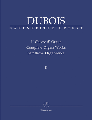 Book cover for Complete Organ Works II