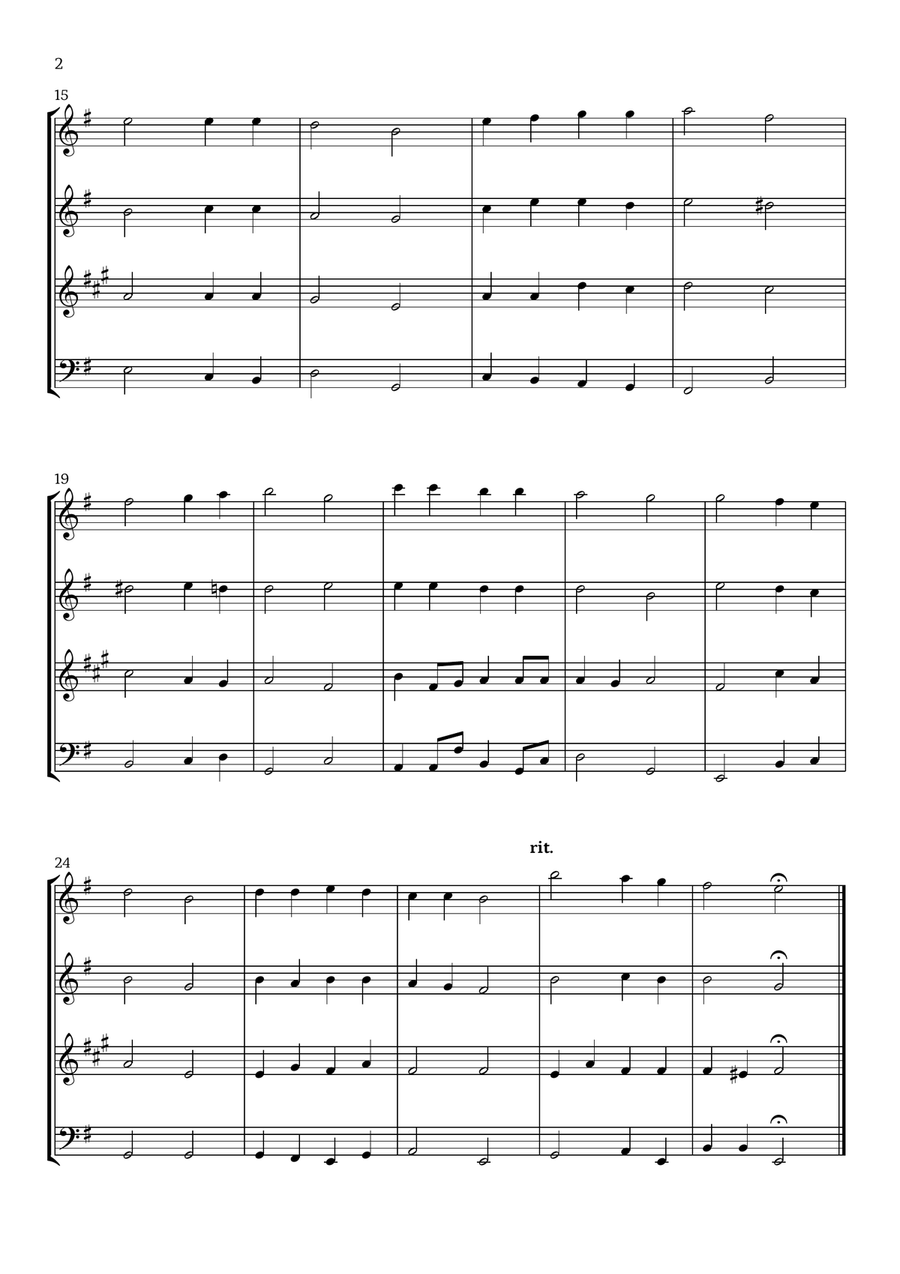 Ah, Holy Jesus (Woodwind Quartet) - Easter Hymn Woodwind Quartet scores gallery preview page 2