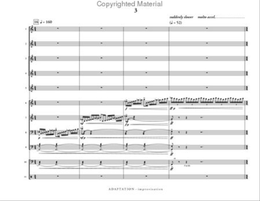 Adaptation Adaptation Percussion Ensemble scores gallery preview page 4